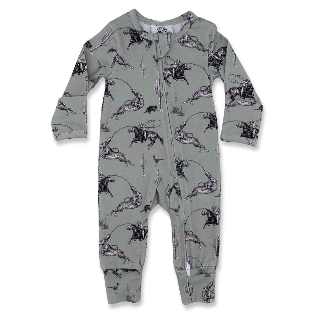 Gotta Wild Hare Folding Feet Jammies