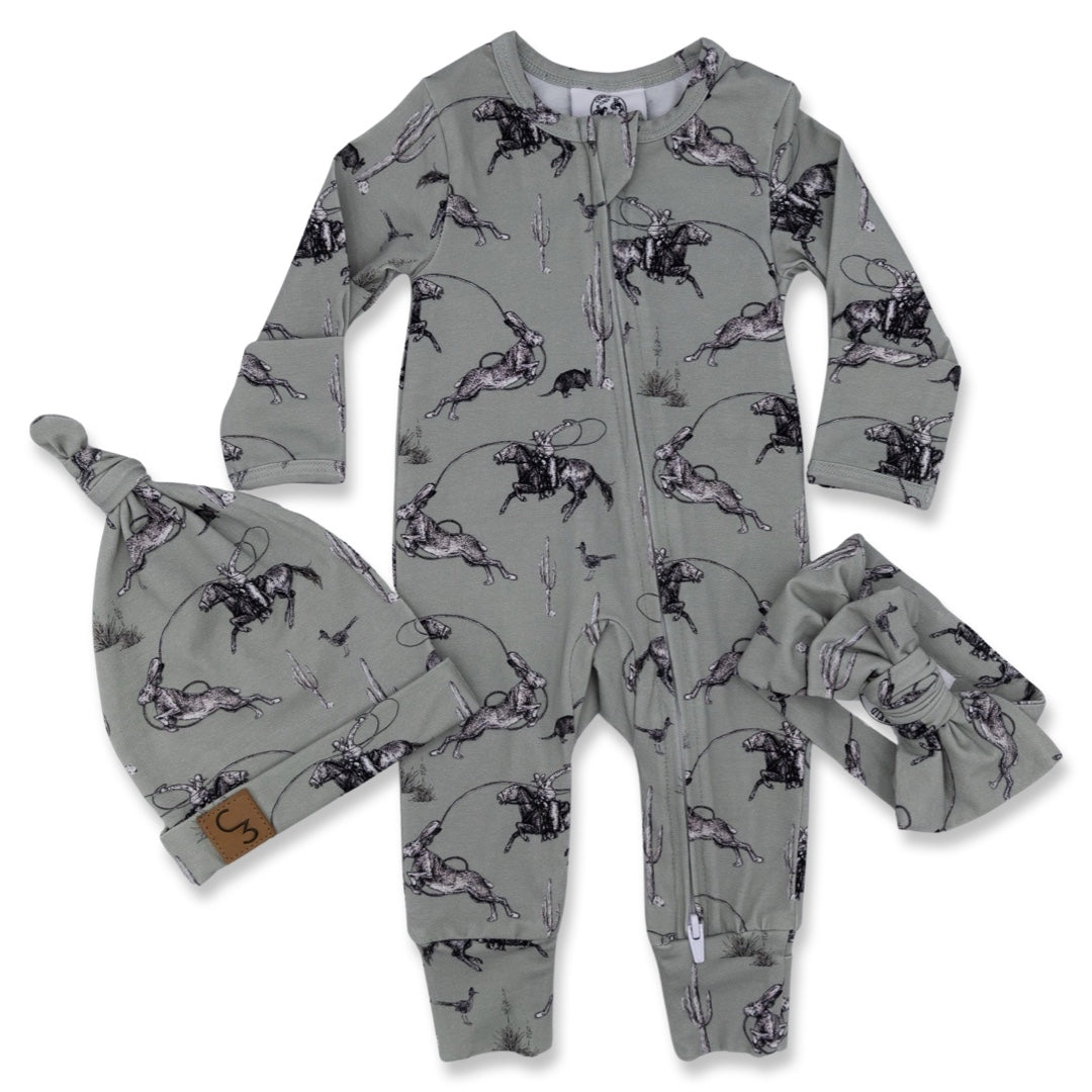 Gotta Wild Hare Folding Feet Jammies