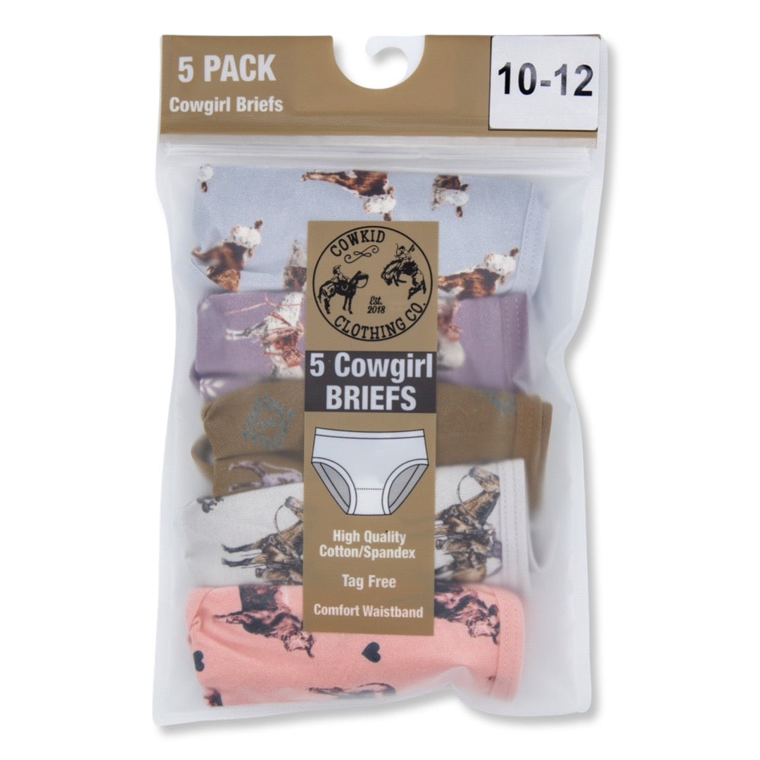 Ranch Cowgirl Briefs (5 Pack)