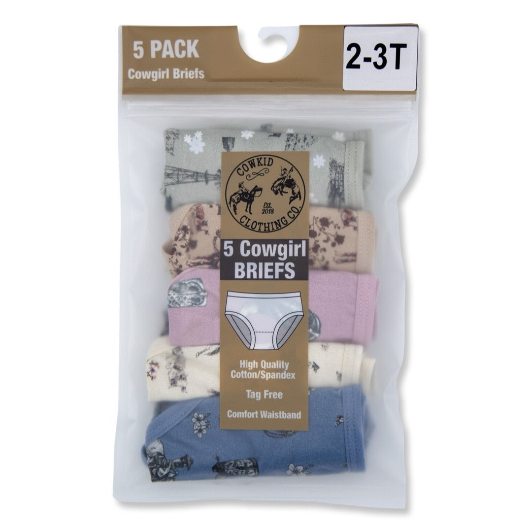 Vintage Cowgirl Briefs (5 Pack)