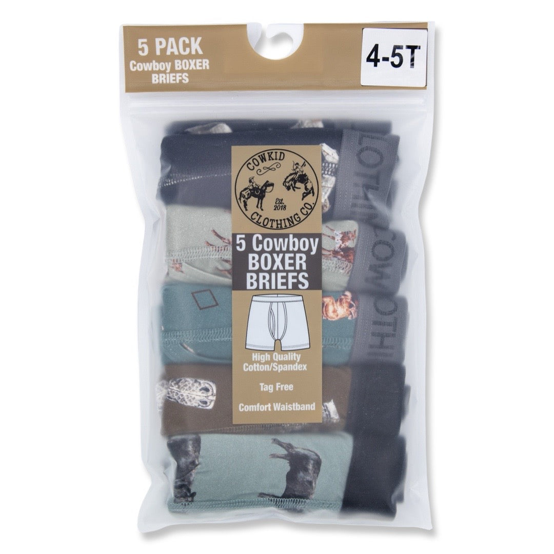 Ranch Cowboy Boxer Briefs (5 Pack)