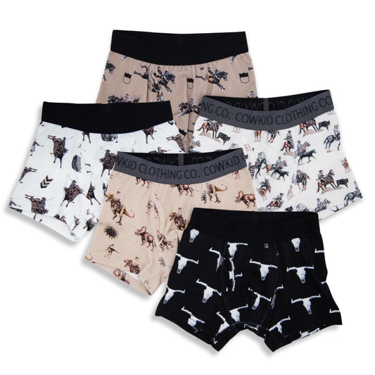 Rodeo Cowboy Boxer Briefs (5 Pack)