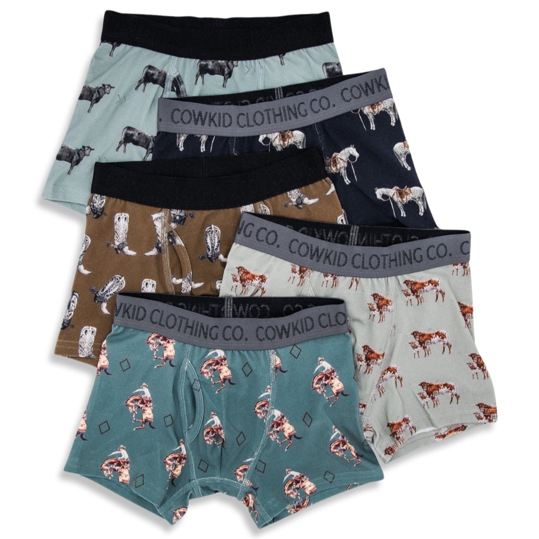 Ranch Cowboy Boxer Briefs (5 Pack)