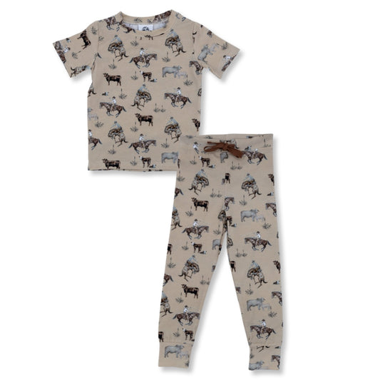 Cowboy Short Sleeve Set