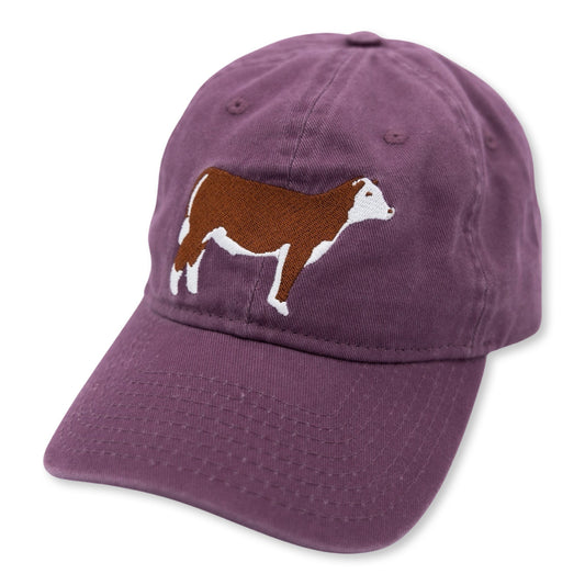 Purple Hereford Cap