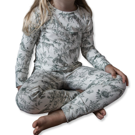 Western Daydream Sage Long Sleeve Set