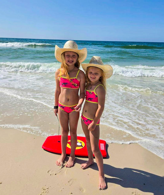 NEON Cowgirl Two-Piece Girls Swimsuit (infant-youth)