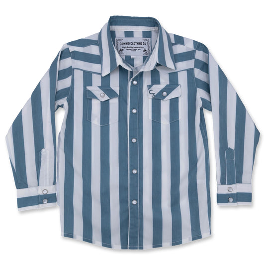 Powder River Long Sleeve Pearl Snap (Toddler-Adult)