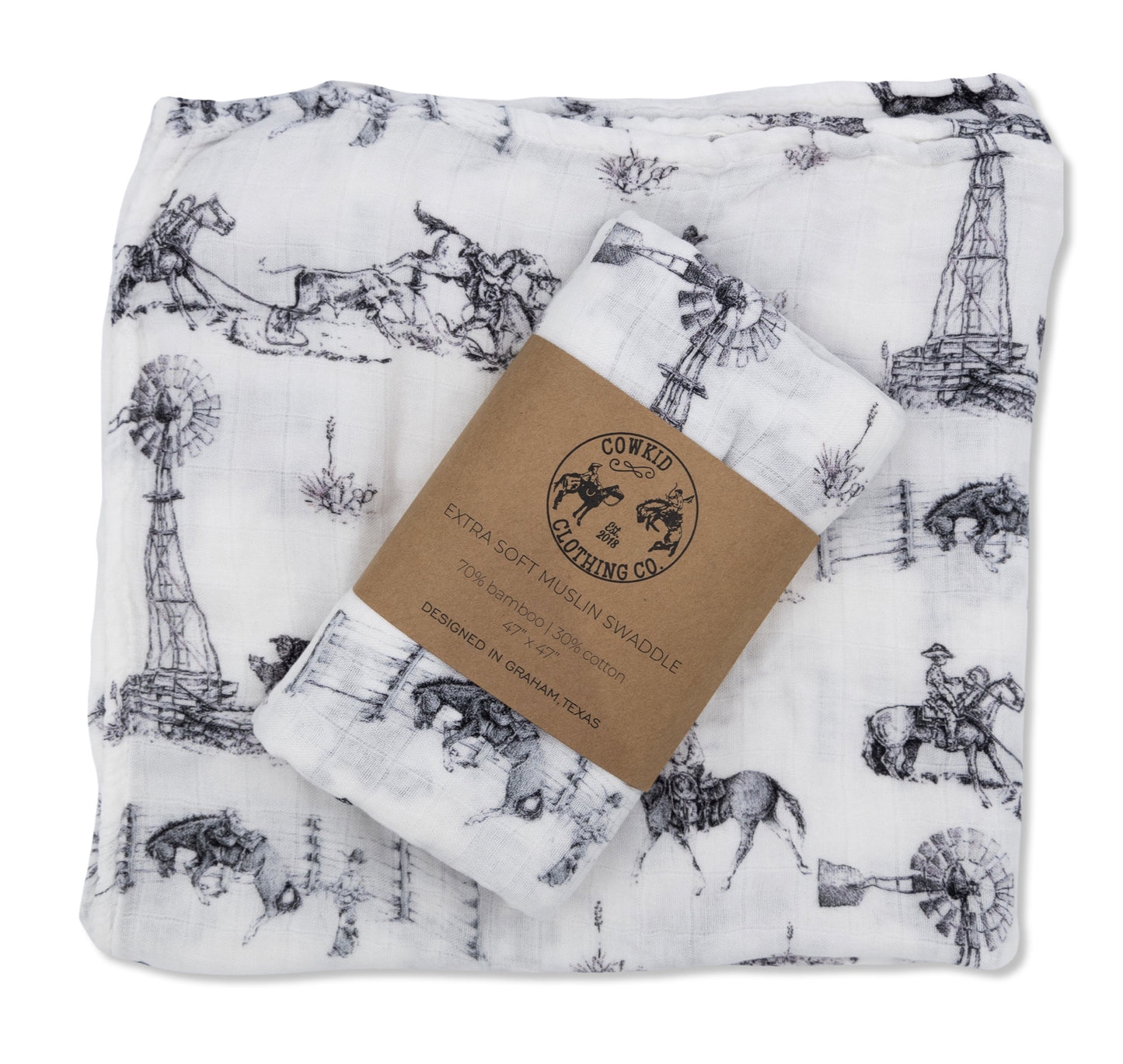 Heaven on Earth Bamboo Muslin Swaddle
