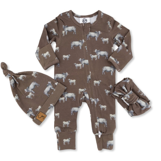 Brahman Folding Feet Jammies