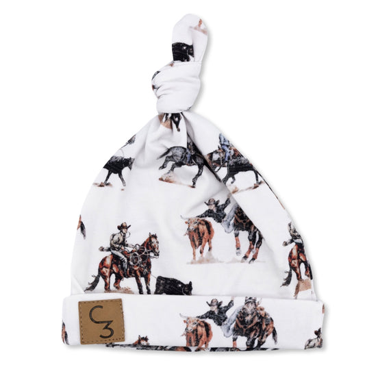 Stop the Clock Newborn Baby Hat