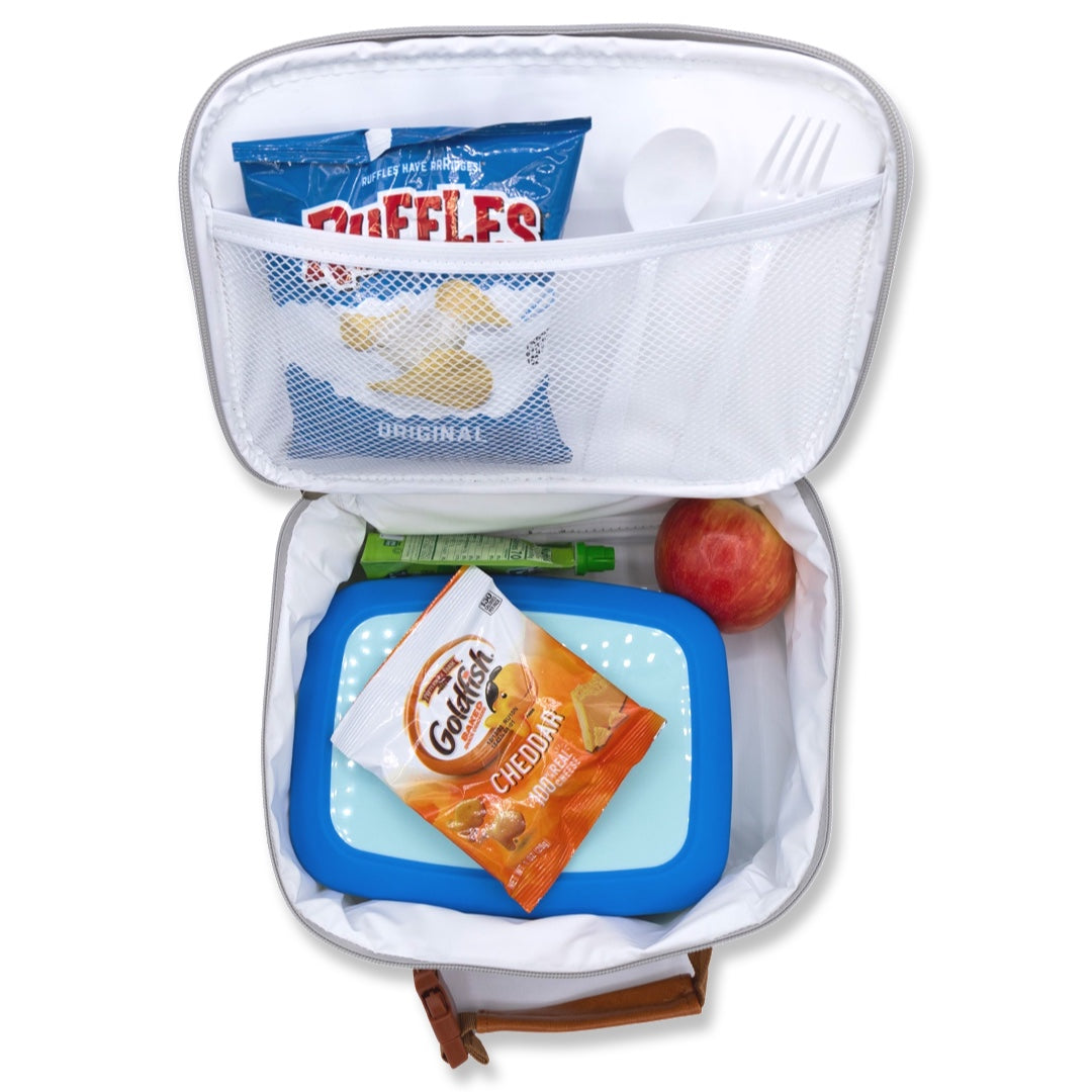 Teal Bronc Lunch Box