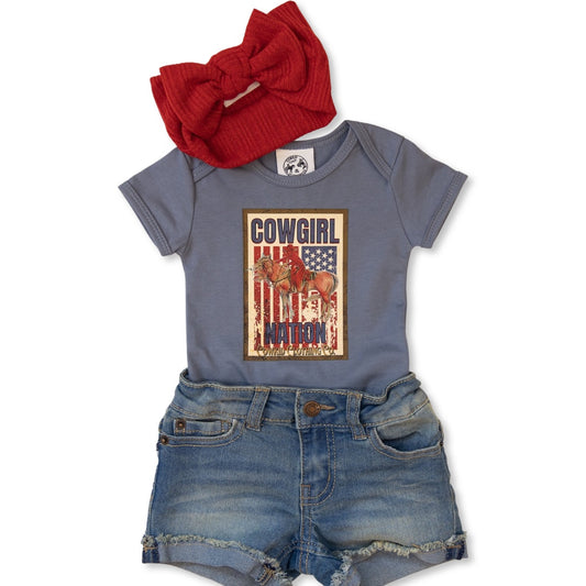 Cowgirl Nation Onesie