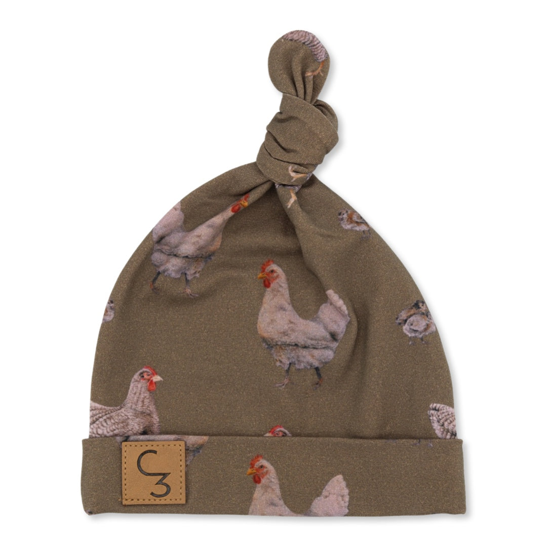 Chicken Newborn Baby Hat