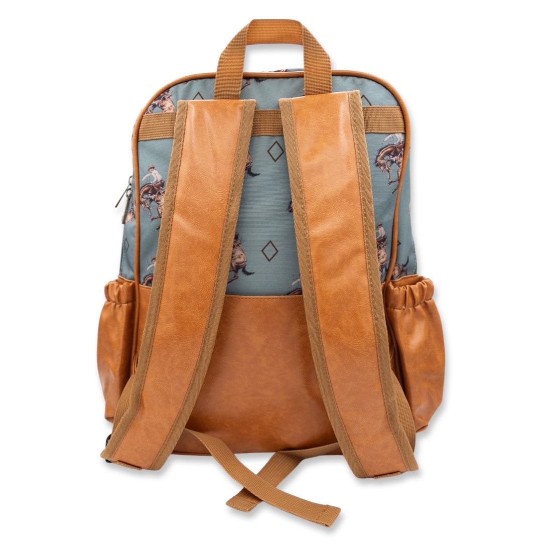 Teal Bronc Backpack