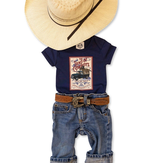 Land of Cowboys Onesie