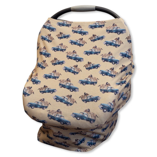 Little Blue Truck Car Seat Cover