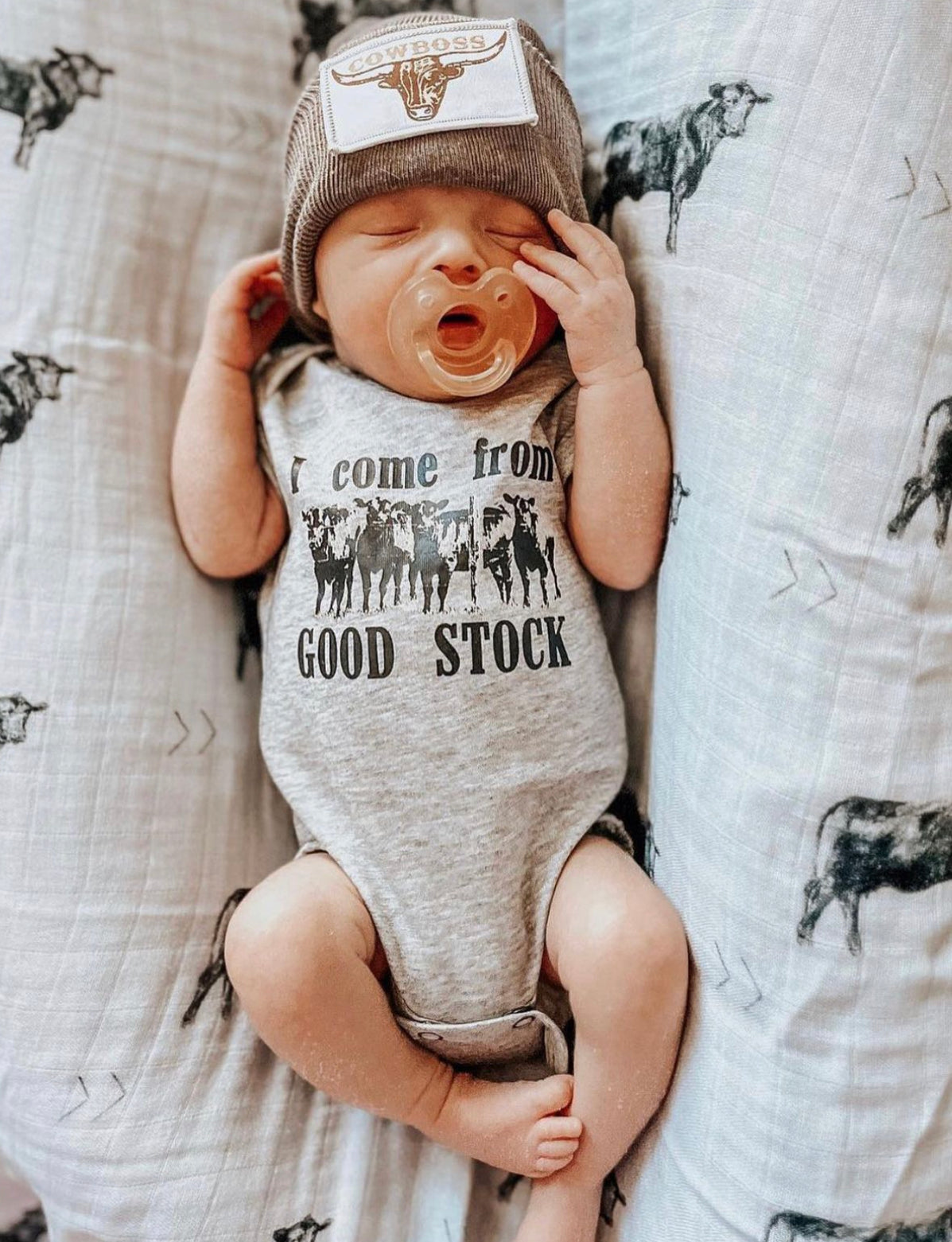 I come from Good Stock Onesie