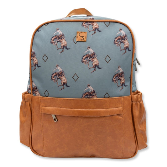 Teal Bronc Backpack