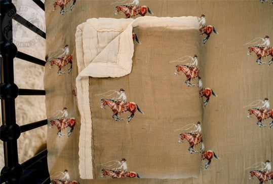 Roper Bamboo Muslin Blanket