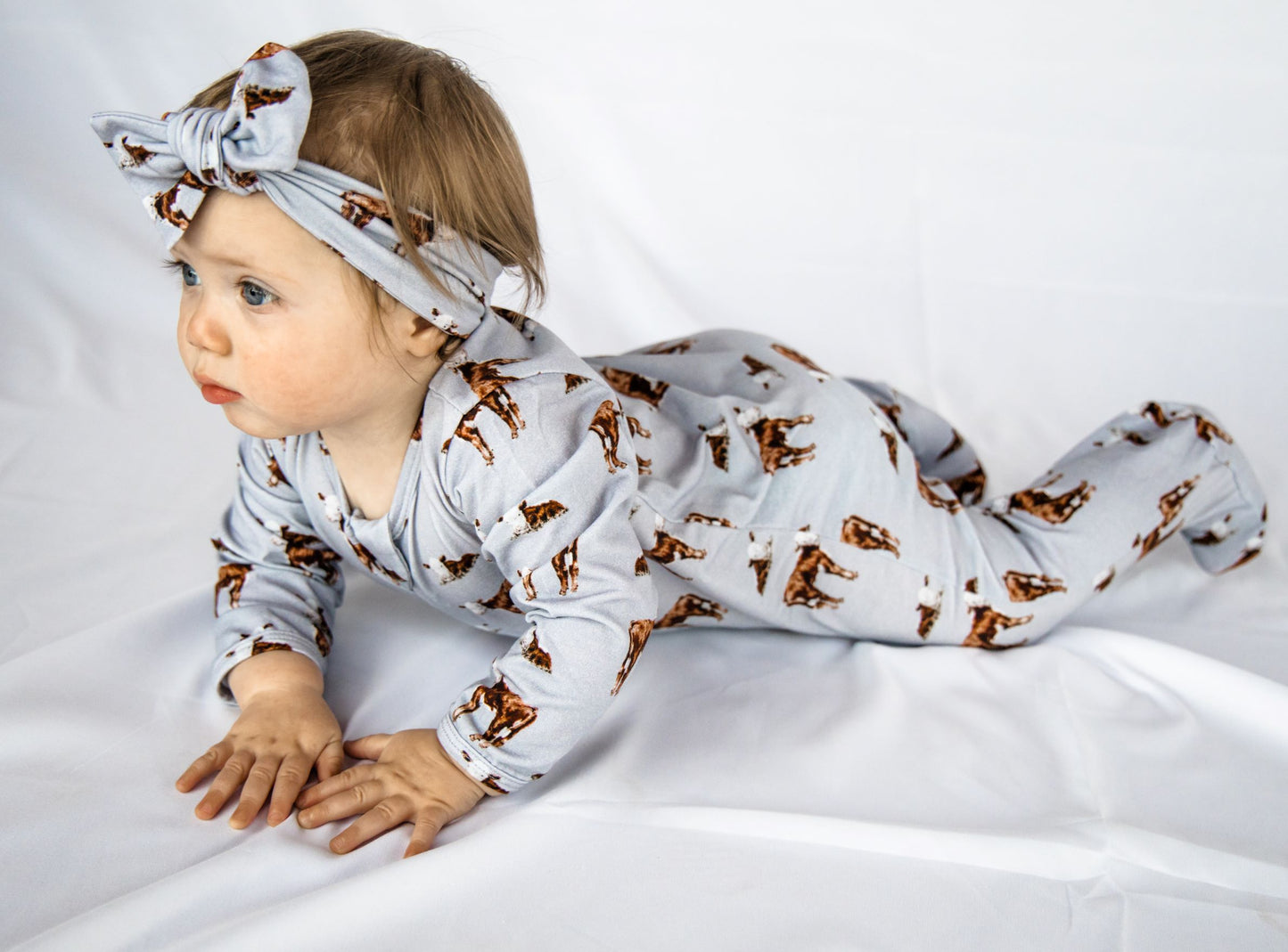 Hereford Footed Jammies