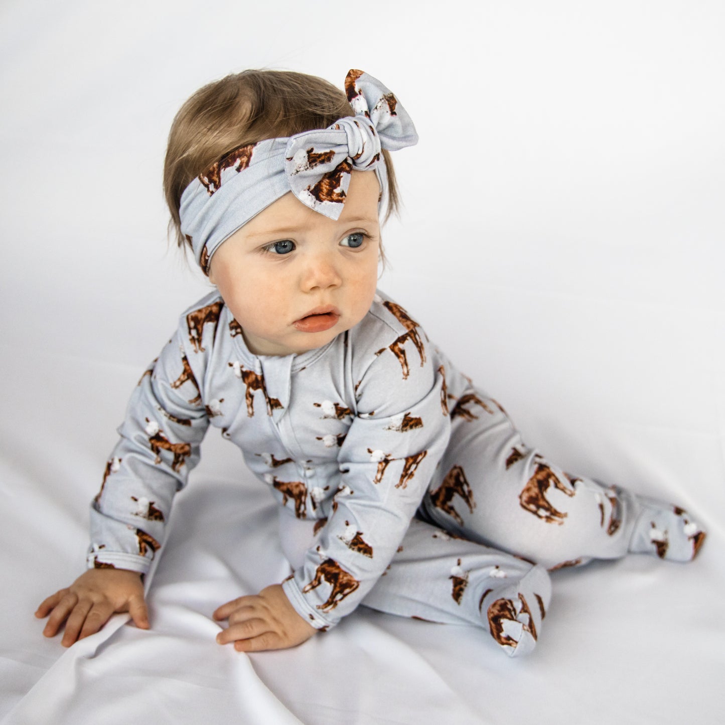 Hereford Footed Jammies