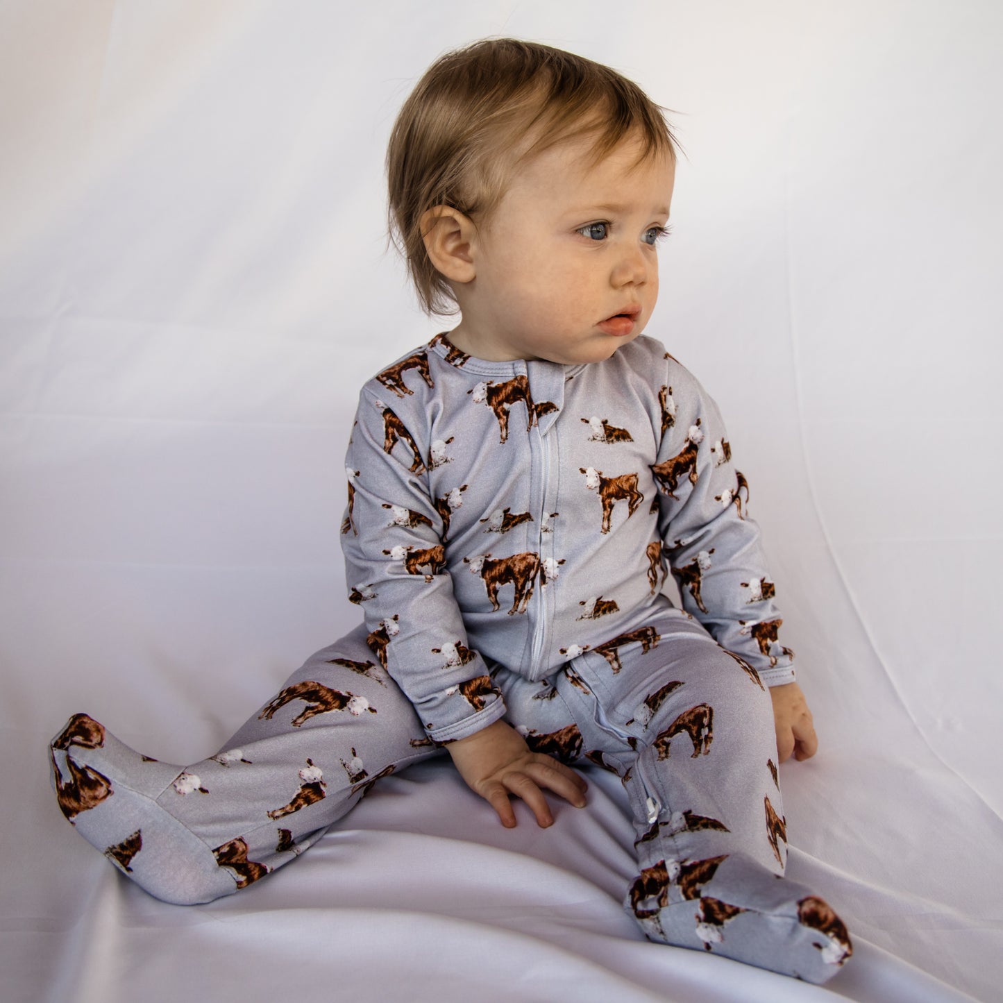 Hereford Footed Jammies