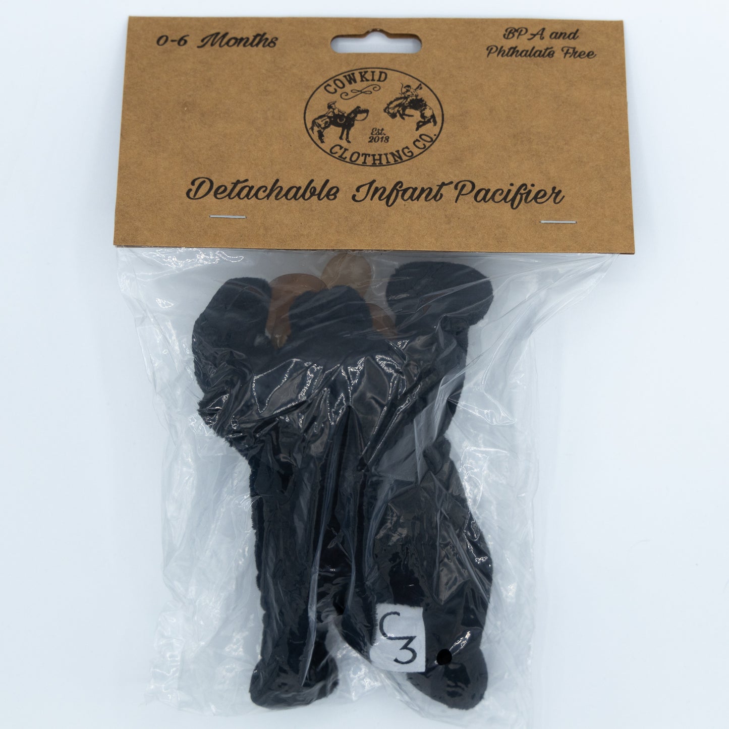 Angus Cow Detachable Pacifier