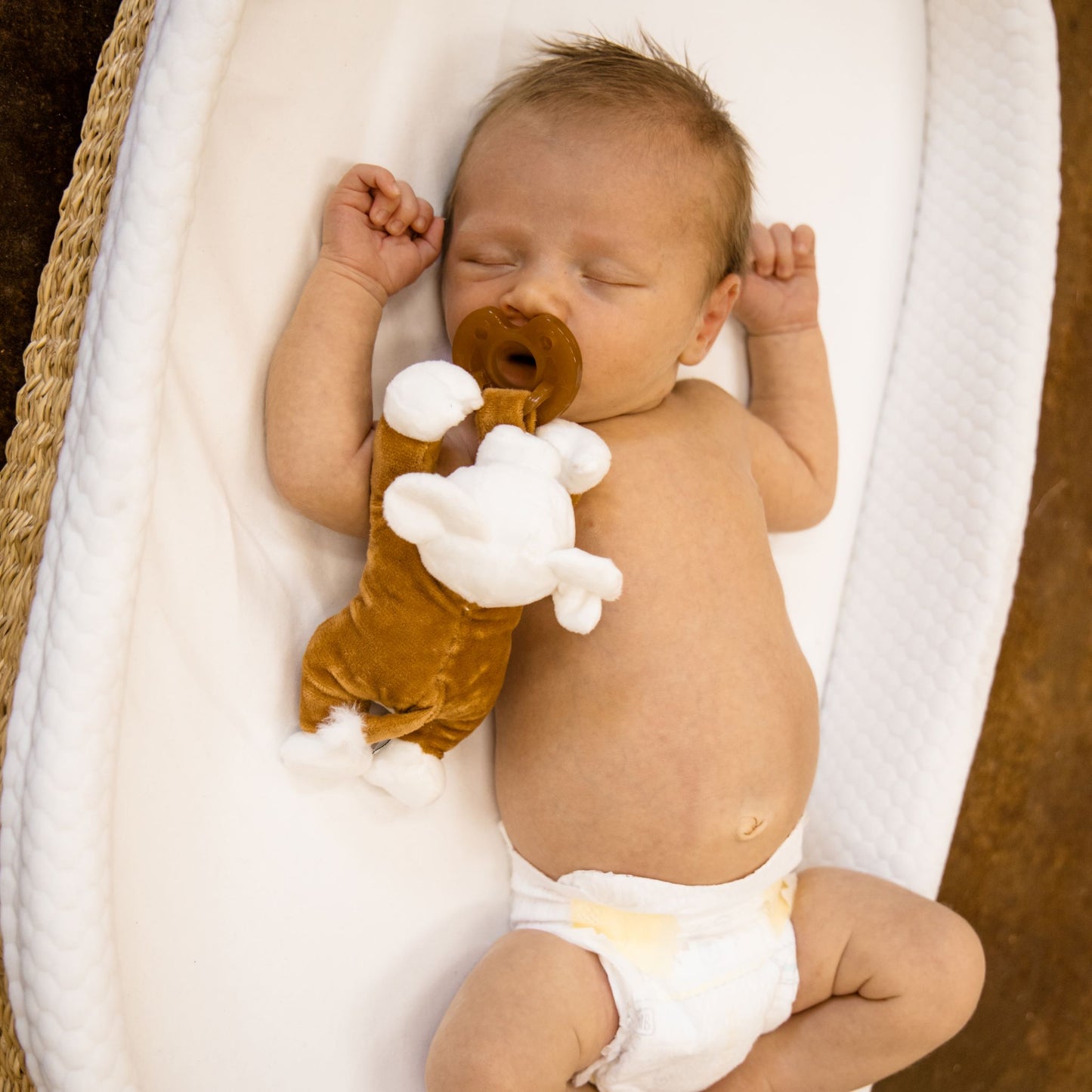 Hereford Cow Detachable Pacifier