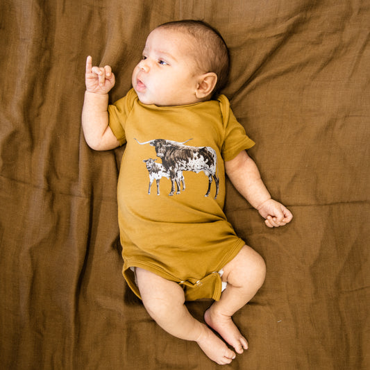 Southwest Longhorn Onesie