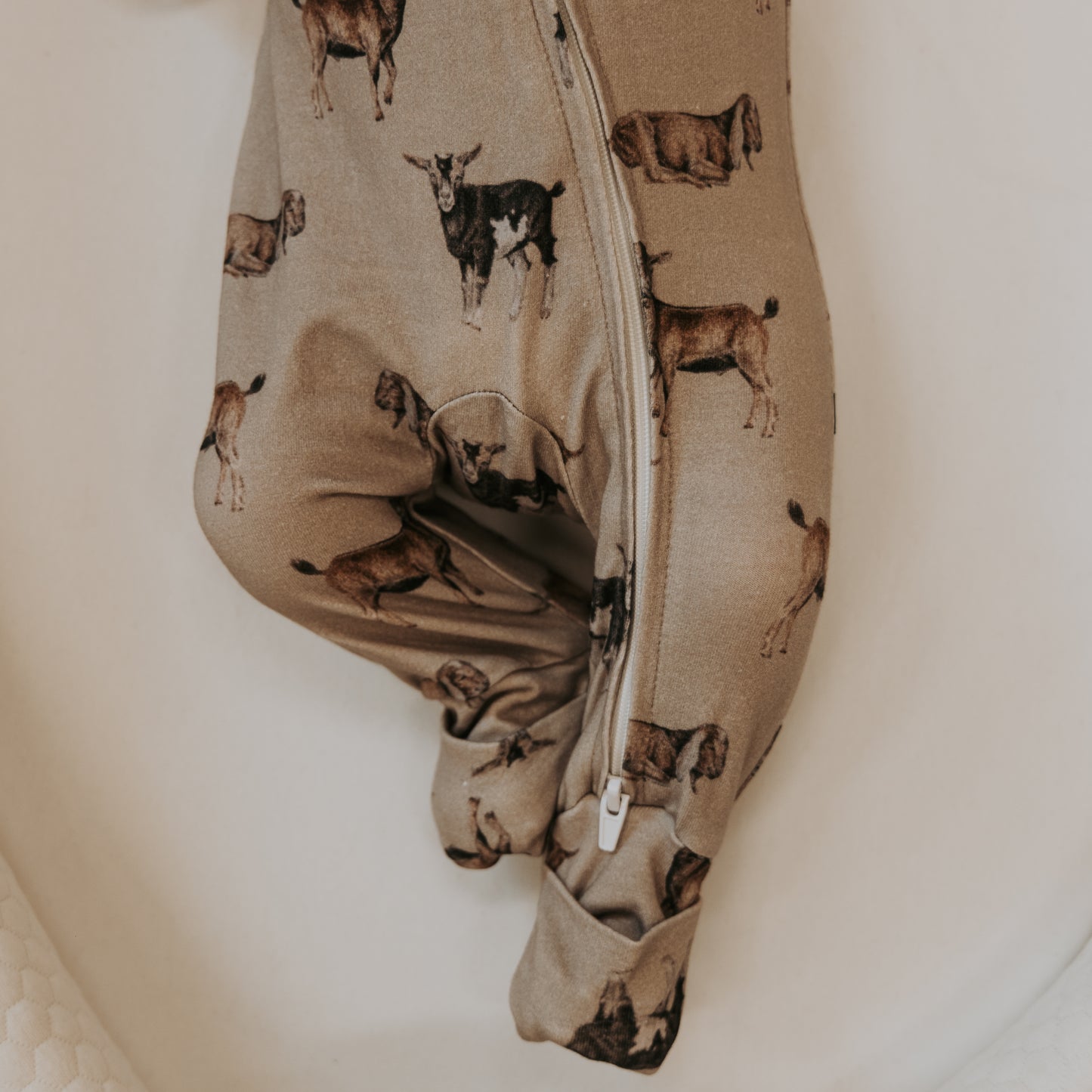 Goat Folding Feet Jammies