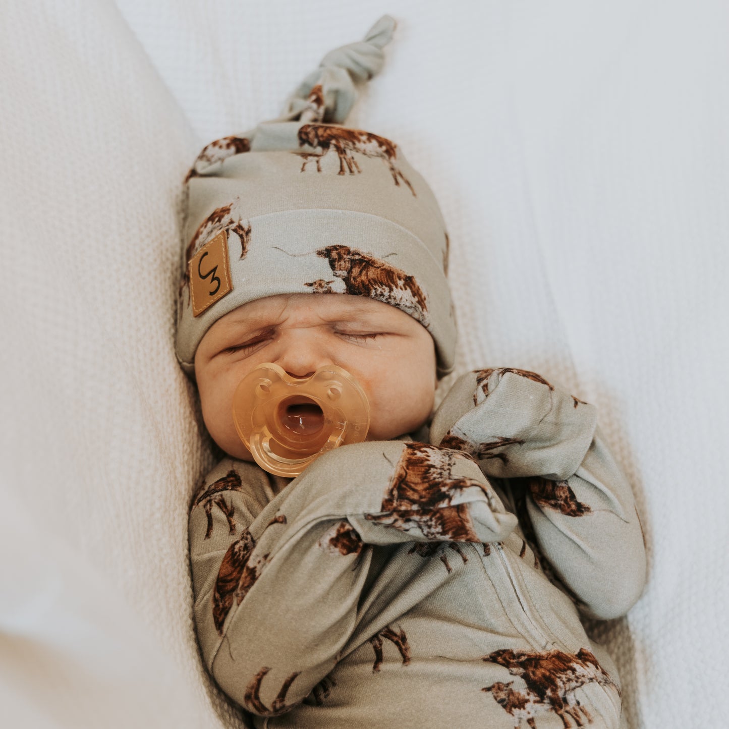 Sagebrush Longhorn Folding Feet Jammies