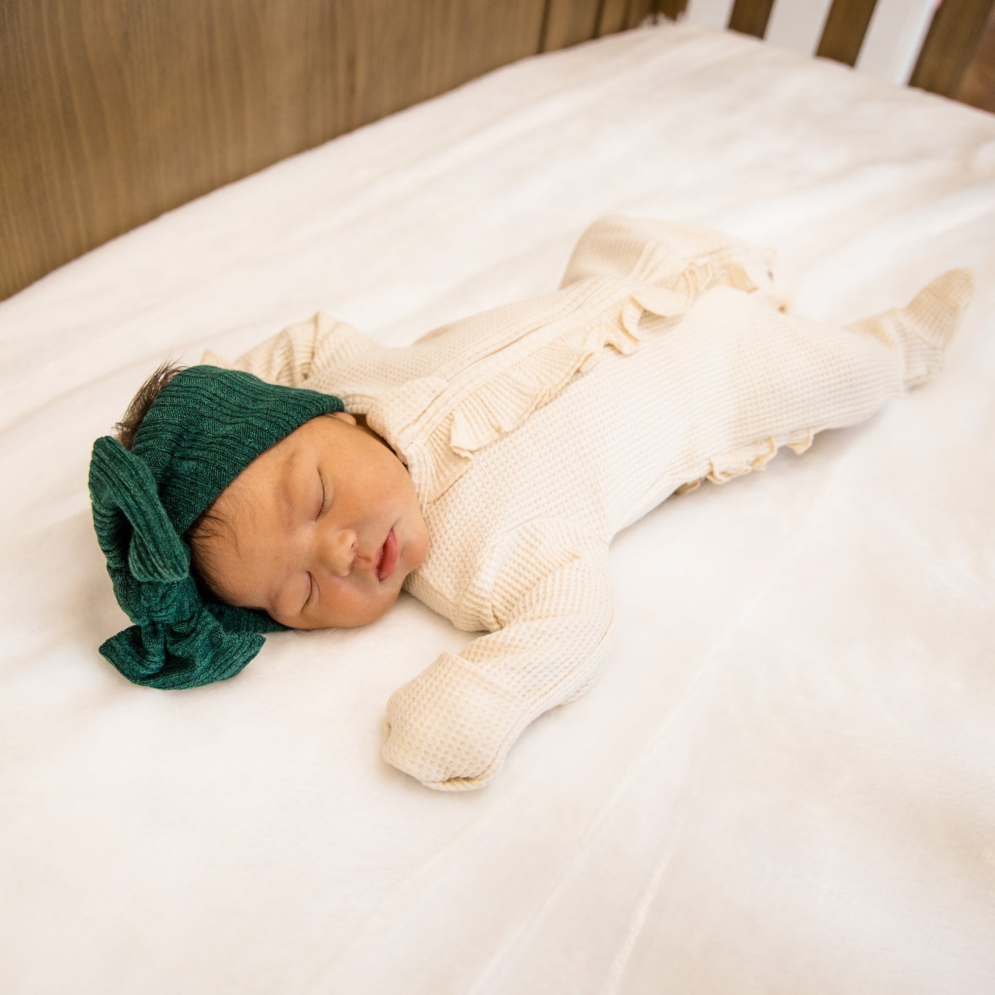 Forest Green Woven Head Wrap