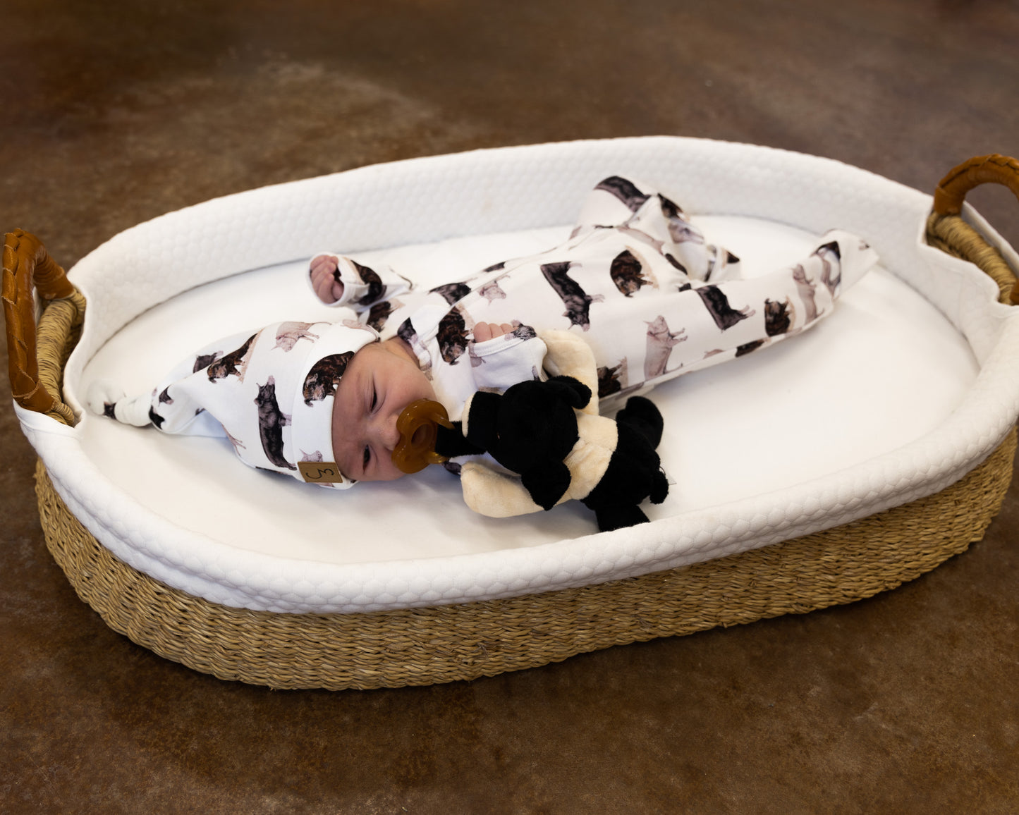 Pig Newborn Baby Hat