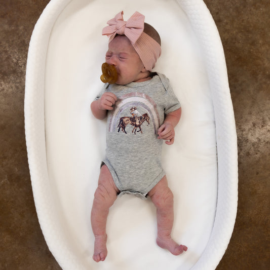 Rainbow Baby Onesie