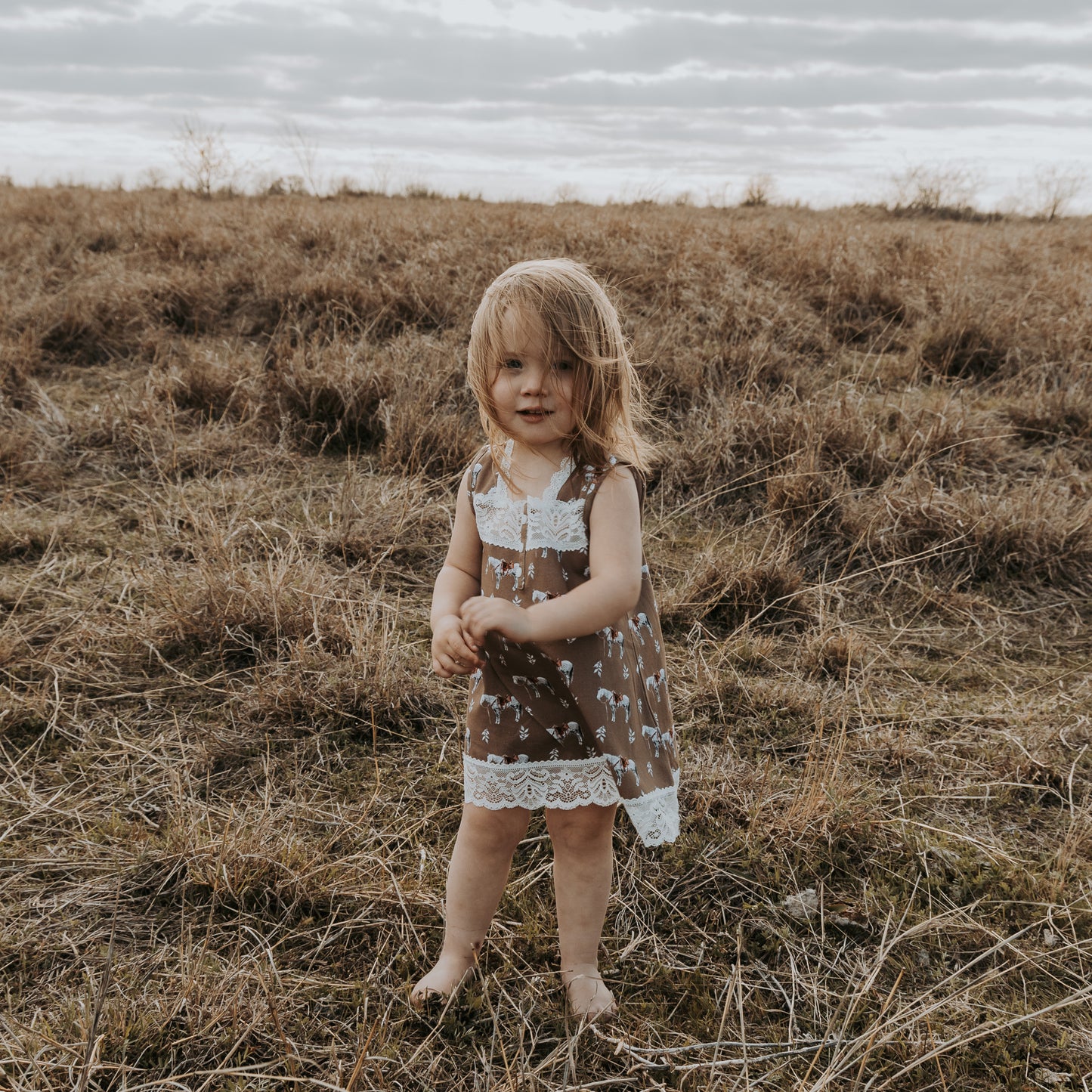Almond Ranch Horse Nightgown