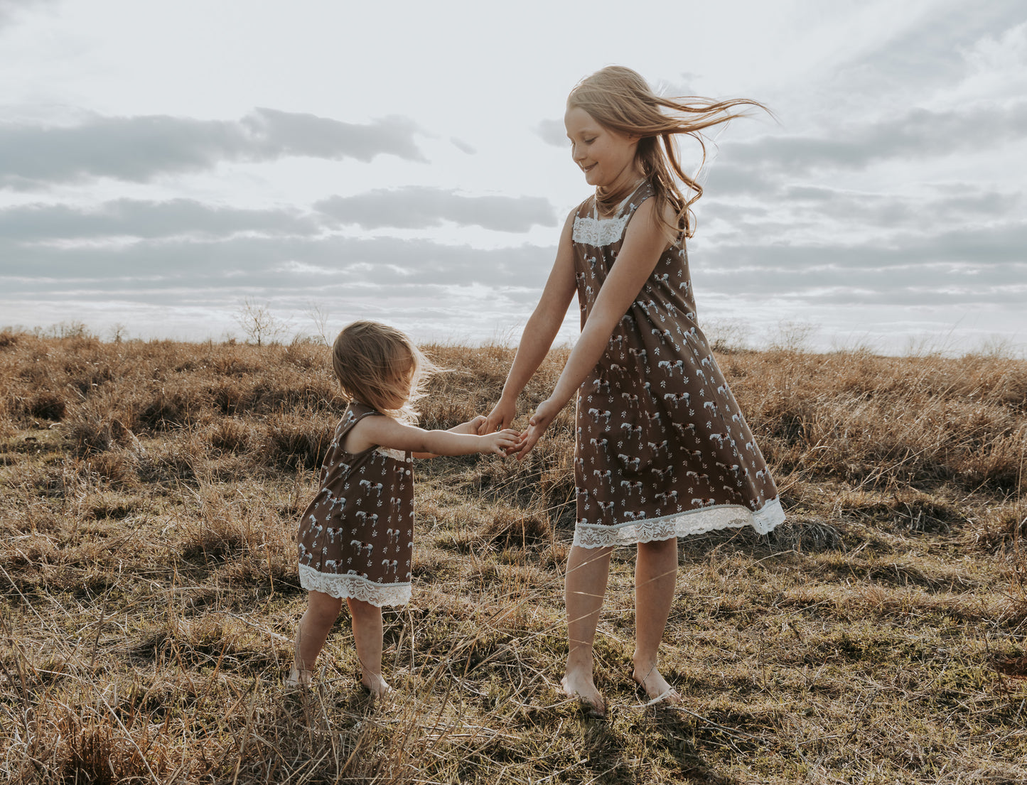 Almond Ranch Horse Nightgown