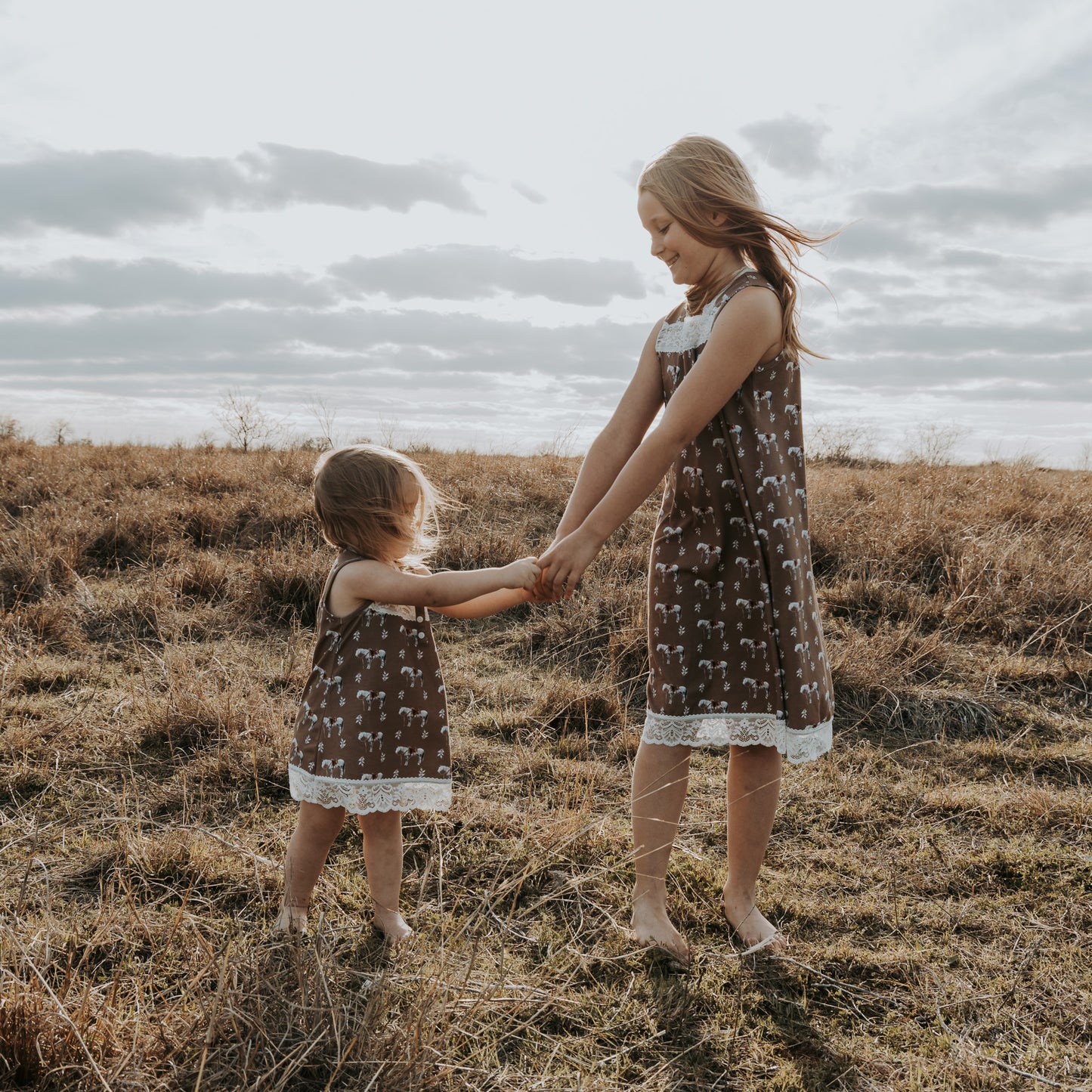 Almond Ranch Horse Nightgown