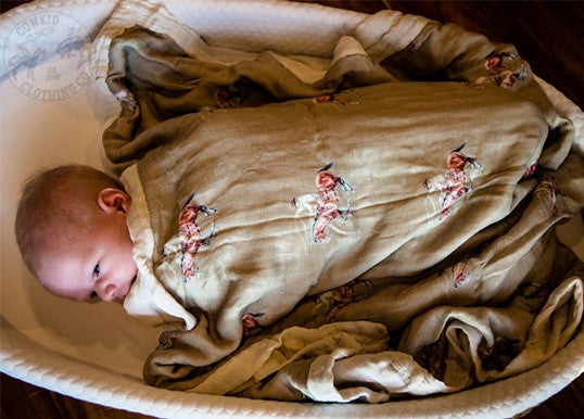 Roper Bamboo Muslin Blanket