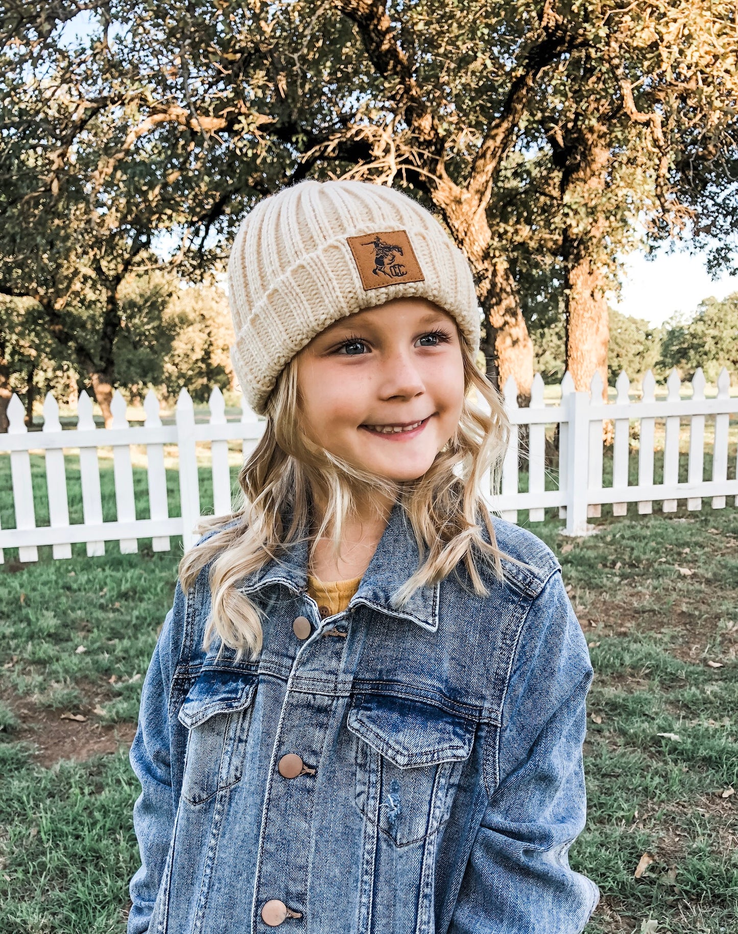 Creme Beanie Hat