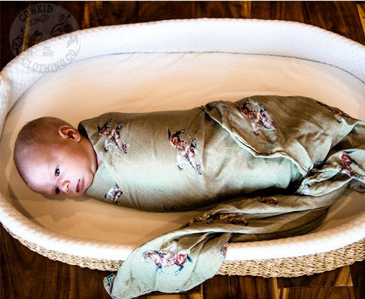 Roper Bamboo Muslin Swaddle