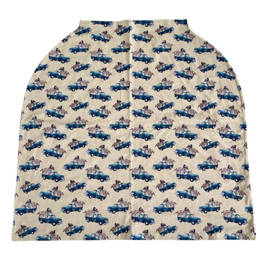 Little Blue Truck Car Seat Cover