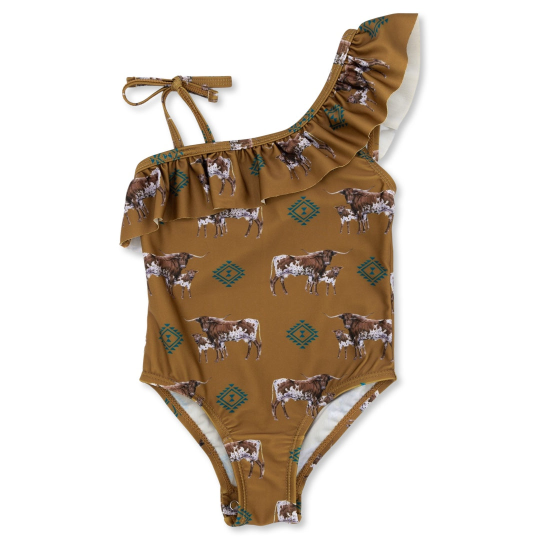 Southwest Longhorn Swimsuit
