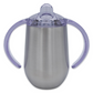 Silver Sippy Tumbler