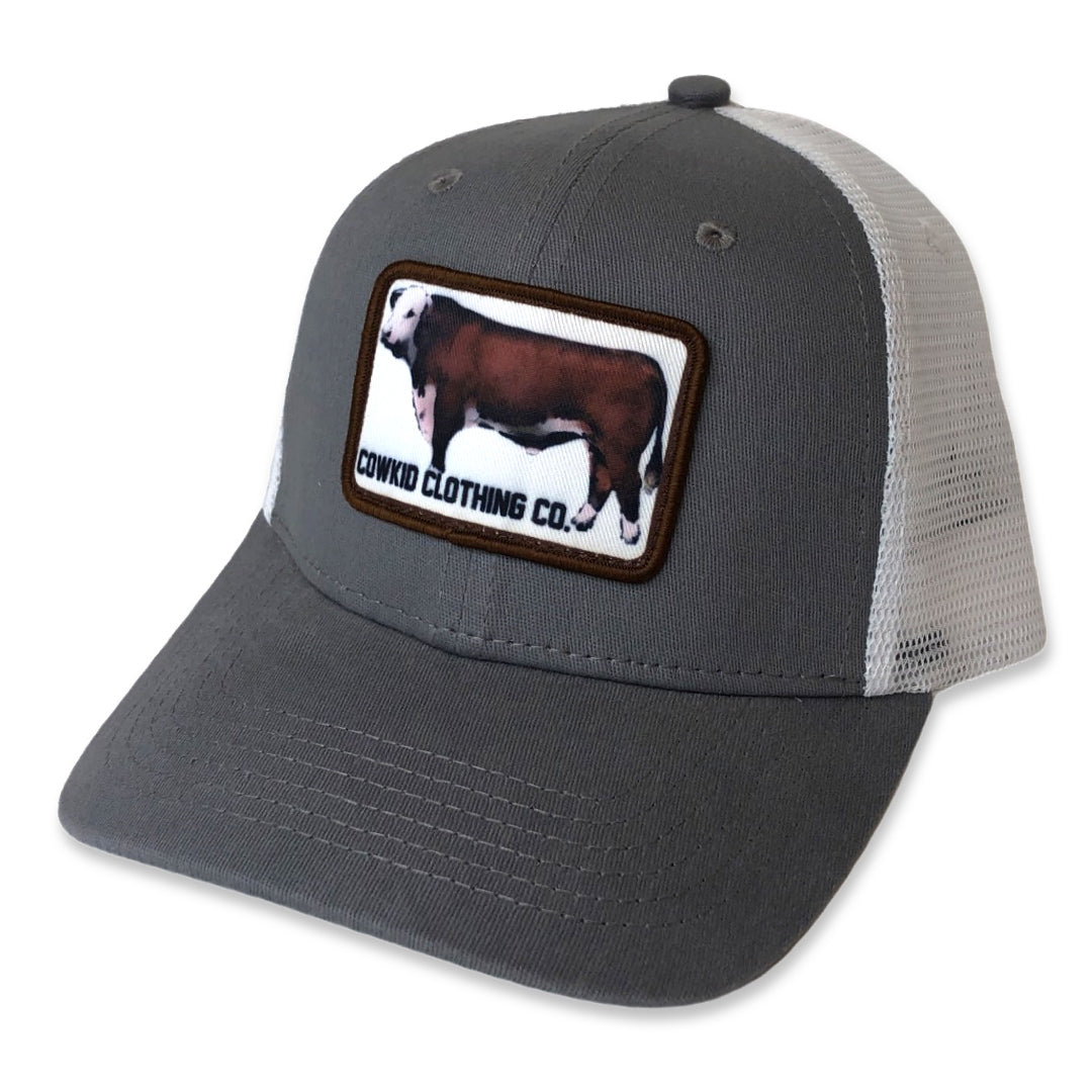 Golf Hats for Men & Women Western Farm Animal Cattle Hereford Bull Strap  Closure