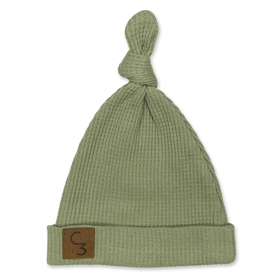 Green infant hat sales