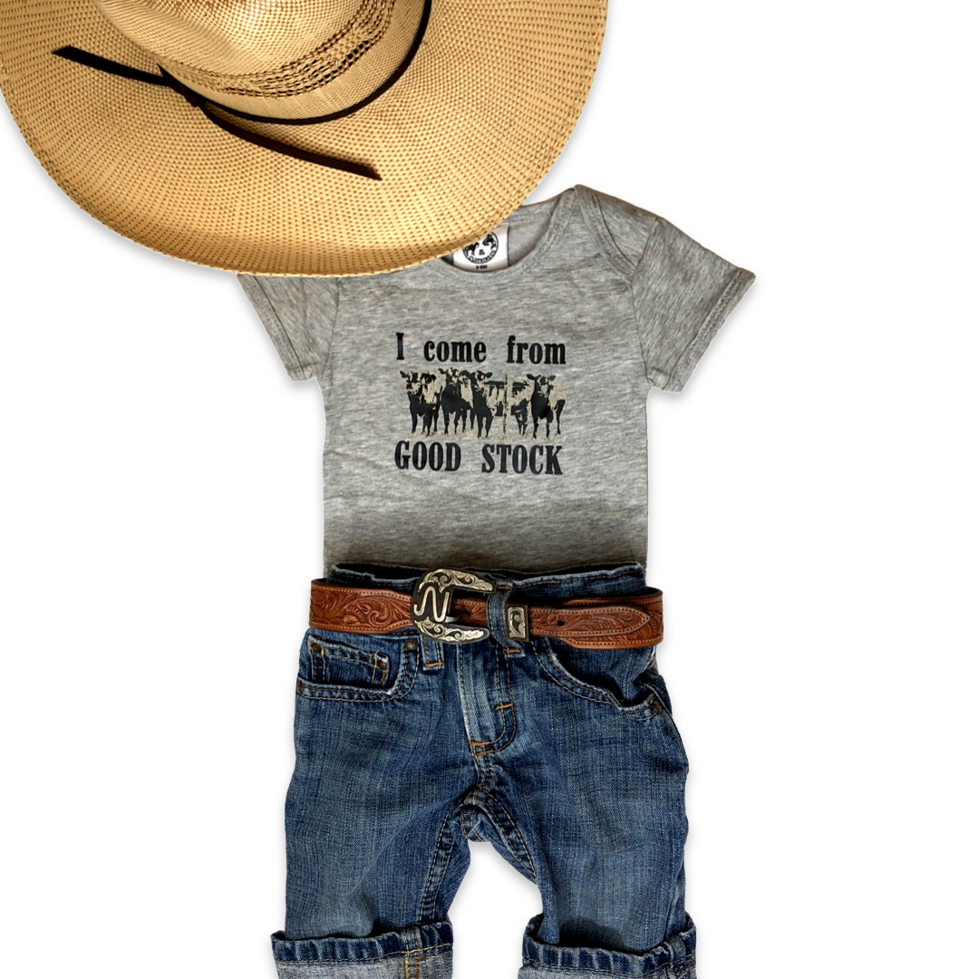 I come from Good Stock Onesie
