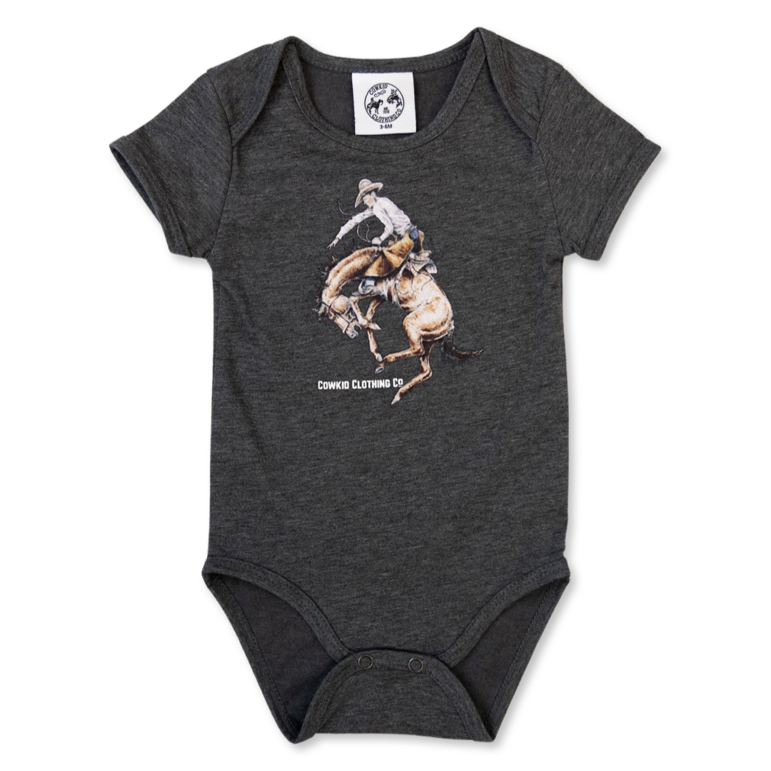 Cowkid Classic Bronc Onesie