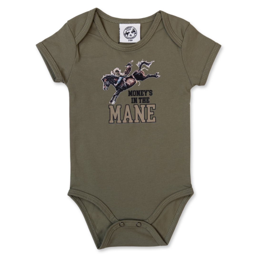 Money's in the MANE Onesie
