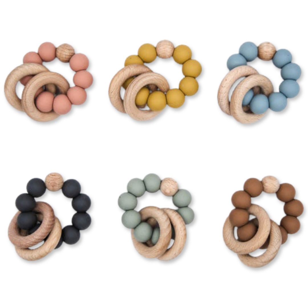 Beaded Teething Ring